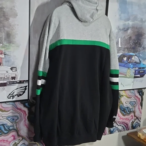 Mitchell & Ness NFL Throwback Philadelphia Eagles Hoodie 4XLT – Rare Big & Tall Sweatshirts & Hoodies
